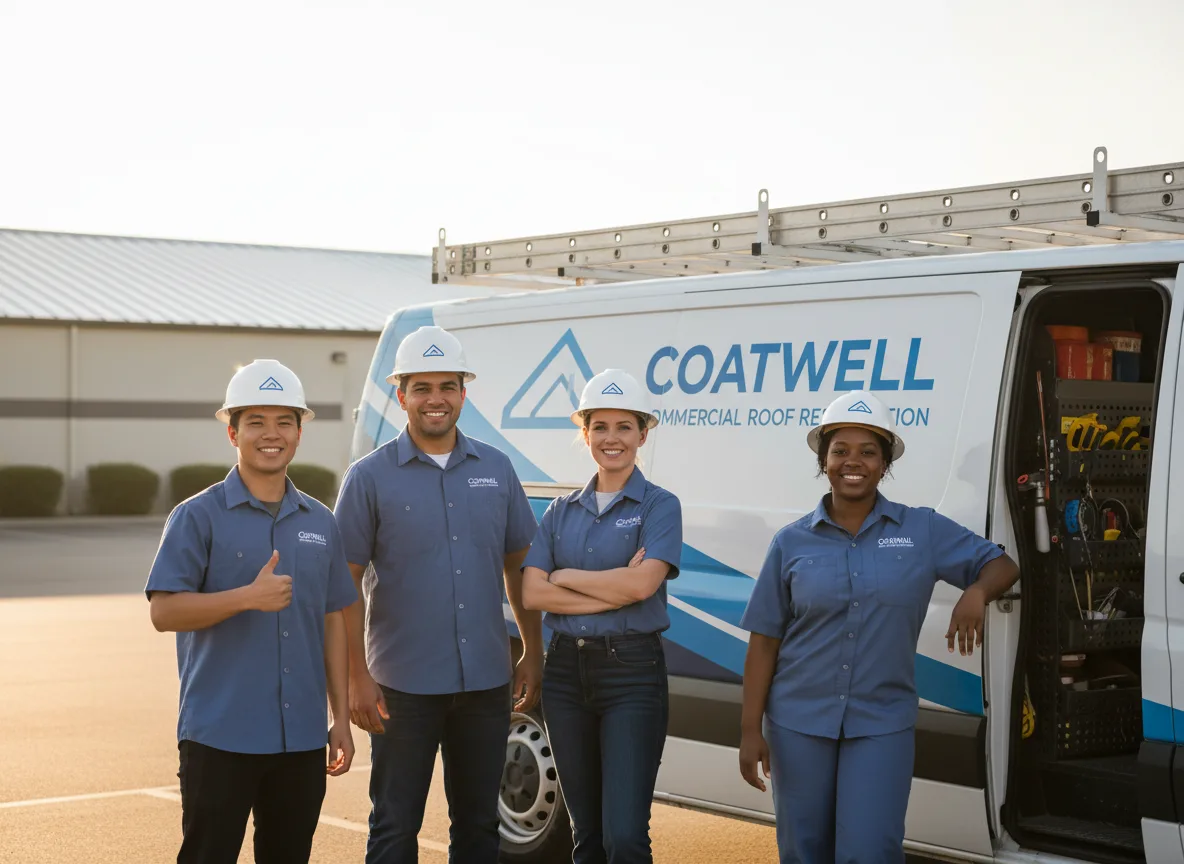 Commercial roof coating company in Yarmouth, IA